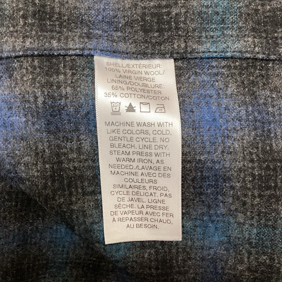 Pendleton The Original Board Shirt 100% Virgin Wool Plaid Shirt NWOT - Picture 9 of 11